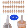 TINVHY 36PCS Gas Inline Fuel Filters Small Engine 1/4 inch