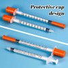 15 Pack 1ml Plastic Syringes Measuring Tools,30G 8mm Multipurpose Precision