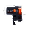 Depth Checker Normal Fishing Accessories Black Fishing Reel Line Counter