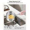 VENTION Tri-Ply Stainless Steel Saucepan with Glass Strainer Lid, 3