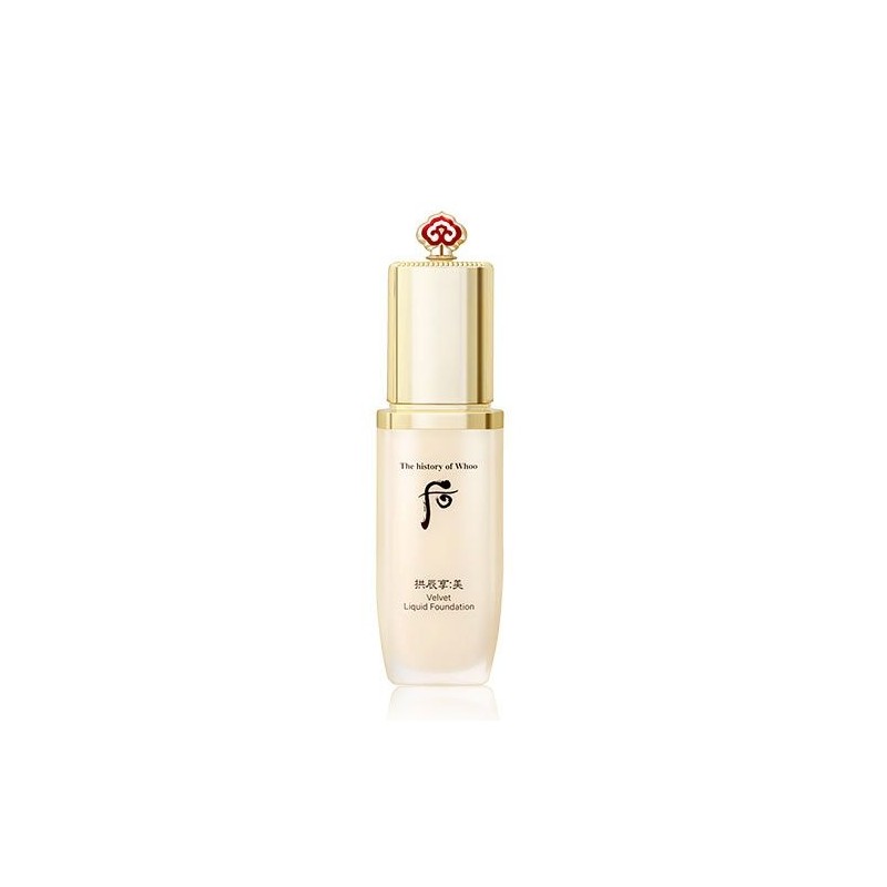 The Who Foundation Gongjinhyang Me Velvet Liquid 40ml Cover Fit