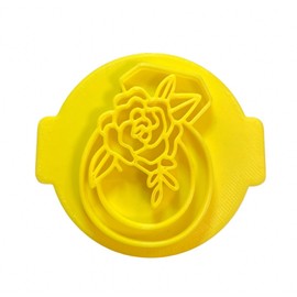 The Cookie Cutter Hub Ring Embossing Stamp #121 Cupcake Fondant Icing Clay Baking Decoration