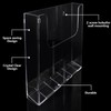 ASelected 2 Pack A4 Wall Mounted Magazine File Holder Portrait