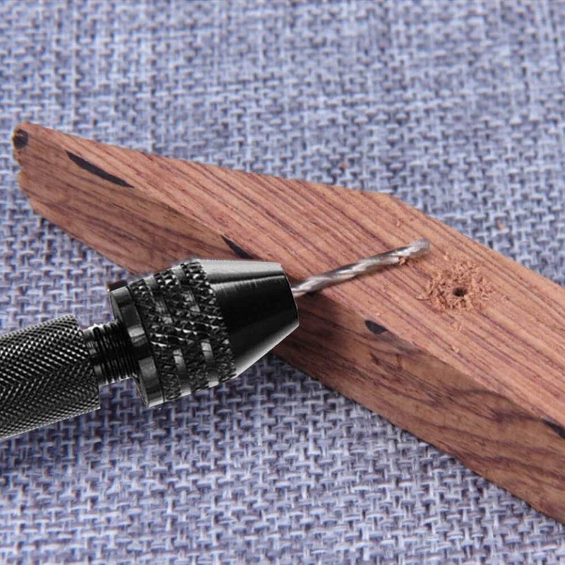 CESFONJER 25 pcs Pin Vise Hand Drill Bits | Micro