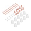 40pcs Plasma Cutting Torch Consumables Kit Plasma Cutting Torch Parts