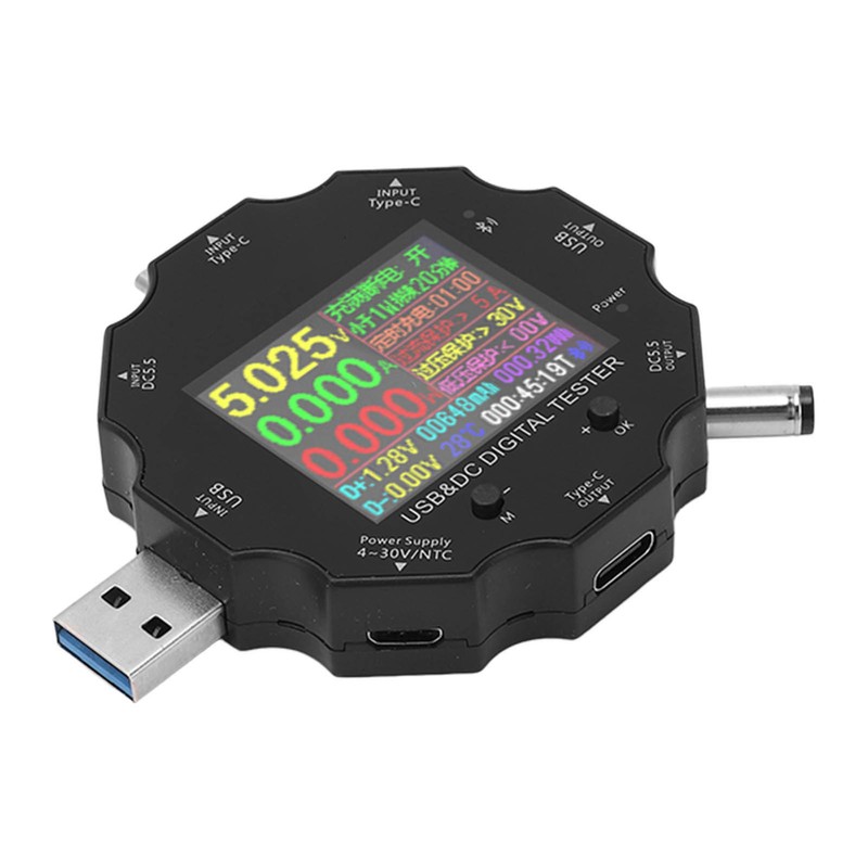 USB Digital Display Voltmeter Wireless Bluetooth Remote Control Charging Detector