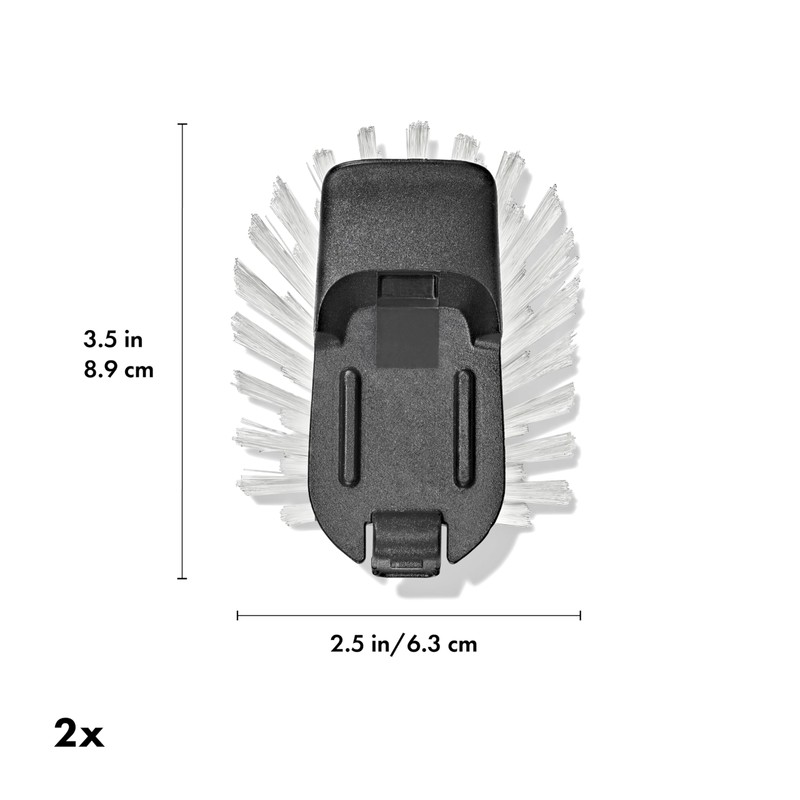 OXO Steel Dish Brush Refill - 2 Pack