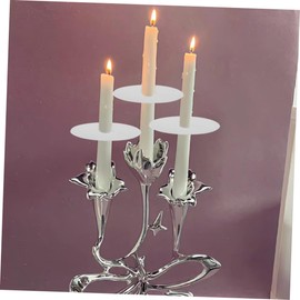 PRETYZOOM 35pcs Candle Tray Pull Tab Lid Decorative Tray Church Service Drip Protectors Candling Protector Home Candles Candle Making Protection White Aluminum Foil Aromatherapy Replace