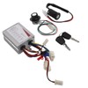 12V 500W Electric Bike Controller Speed Control Switch Key Lock