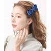 Vingtaine H7554-BL- Dungaree Dungaree Denim Hair Clip, Hair Accessories, Stylish
