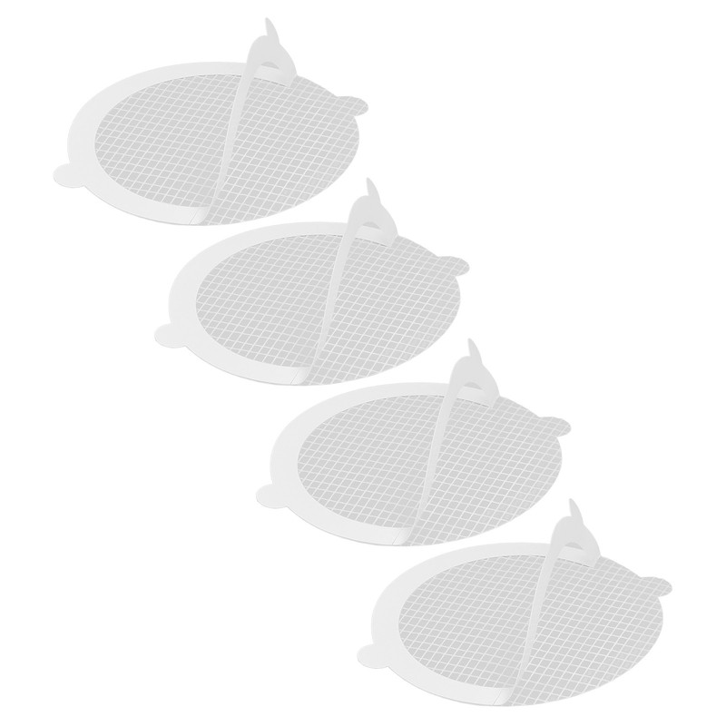 50Pcs Shower Drain Hair Catcher Fiberglass Practical Convenient Dense Mesh