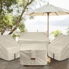 Porch Shield Fire Pit Cover - Waterproof 600D Heavy Duty