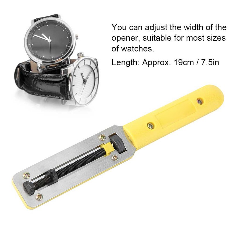 Professional Adjustable Watch Back Case Opener Cover Repair Wrench Remover