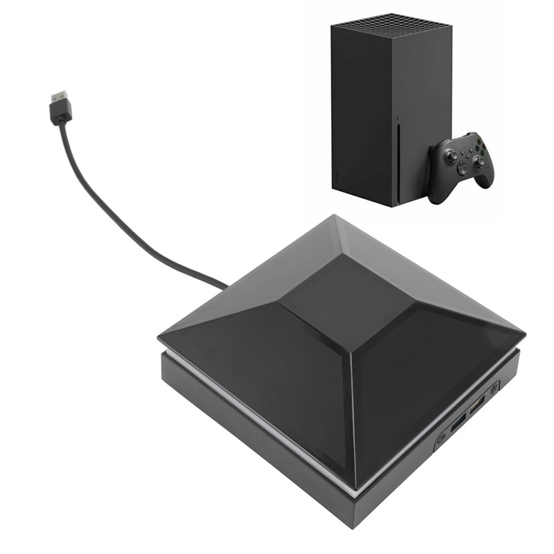 Console Cooling Fan 12W 3 Wind Speeds Touch Switch Adjustable