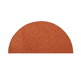 Ambiant Galaxy Way Pet Friendly Area Rugs Orange - 18''x36'' Half Round, Indoor, Perfect for Living Room, Bedroom, Dining Room, Entryway, Doorway, Pet & Kids Friendly Rug, Wedding, Made in USA