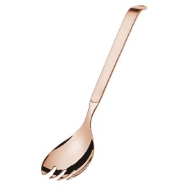 AMEFA Buffet Salad Fork Long | Salad Servers | Serving Fork for Catering & Buffet | Serving Cutlery | 18/10 Stainless Steel | Satin | Copper | Length: 30 cm