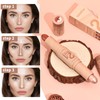 Cream Bronzer Contour Highlighter Stick - Double-End Cream Contouring Stick