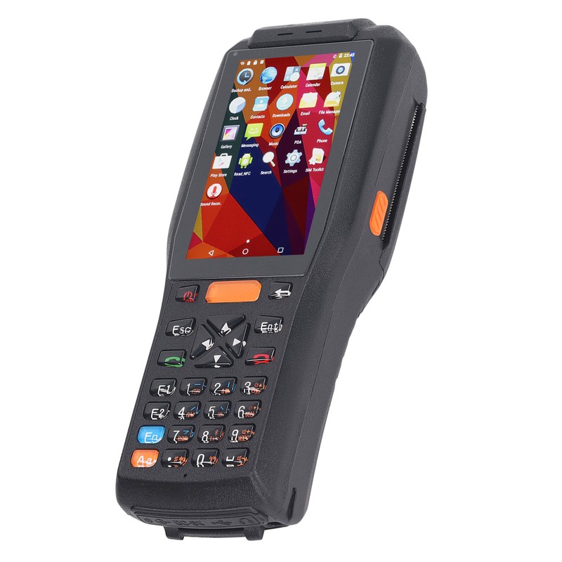 Receipt Printer Scanner 4in Touch Screen Thermal Printer Barcode Scanner