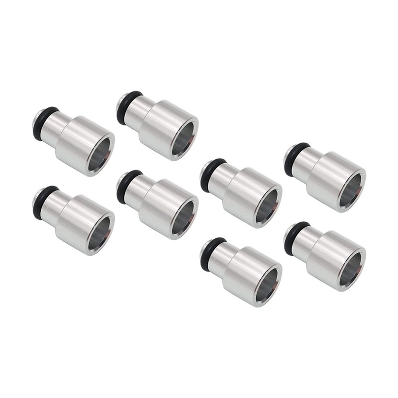 SecosAutoparts 8pcs Fuel Injector Spacer Extender Adapts Short LS3 LS7