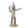 Collectible Figurine Tintin, The Great American Indian Chief, 13 cm