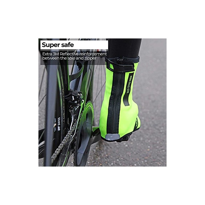 BBB Cycling Overshoes Waterproof Thermal Windproof Reflective Cycling Shoe Covers