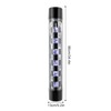 AngelcityCC Barber Pole Black White LED Light, 34 in Traditional