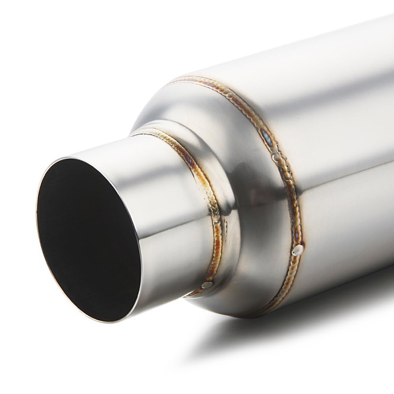 LCGP 2.5'' Inlet & Outlet Universal Muffler, 11.5'' Overall Length