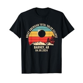 Barney, AR Arkansas Total Solar Eclipse 2024 T-Shirt