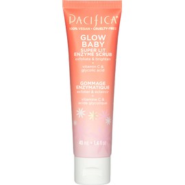 Pacifica Mini Glow Baby Brightening Facial Cleanser 1.4 oz – Vitamin C & Glycolic Acid (AHA) Face Wash– Daily Cleanser for Anti-Aging Exfoliating for Smooth, Even Glowing Skin Vegan Clean Beauty