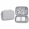 Travel Cable Organizer Bag for Electronics – Water-Resistant Oxford Storage