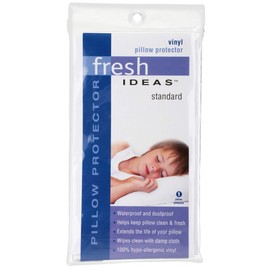 Bed Maker's Levinsohn Vinyl Pillow Protector, White