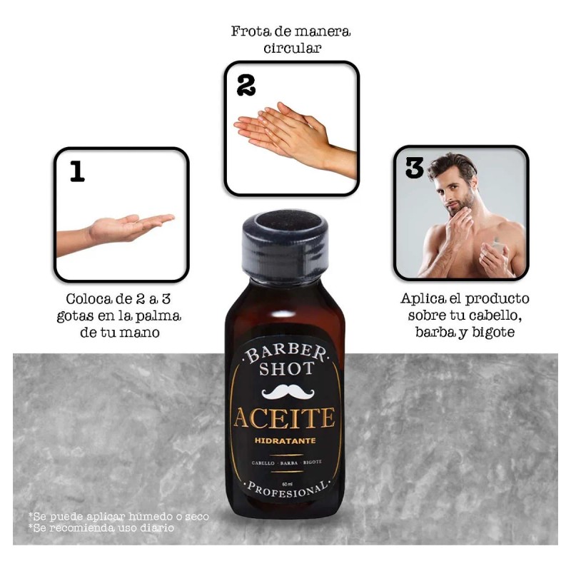 Tratamiento De Bergamota + Aceite Crecimiento Barba Cabello
