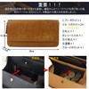 jxleichi Men's Long Wallet, Large Capacity, Long Wallet, Genuine Leather,