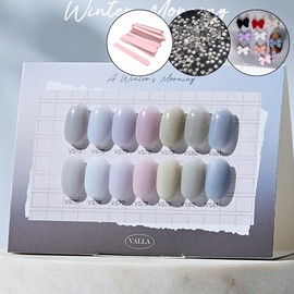 classic nail Balagel Winter Morning Syrup Gel + 30 parts / 발라젤 윈터모닝 시럽젤+파츠 30개