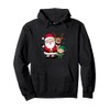 Santa Claus Reindeer Elf Holiday Christmas Pullover Hoodie
