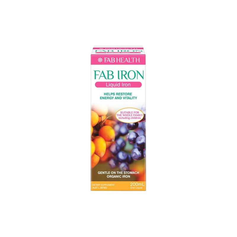 Fab Iron Liquid Iron 200ml