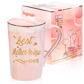 Sngtmug Gifts for Mother In Law, Birthday Mother’s Day Gifts for Mother In Law from Daughter Son 14 Ounce