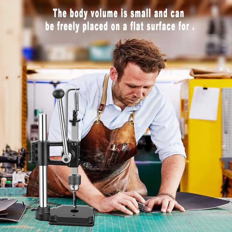 Leather Hole Puncher Hand Punching Machine Manual Press Puncher Punch