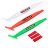 FOSHIO Wrap Stick Magnet Micro Mini Squeegee with Wrap Slip