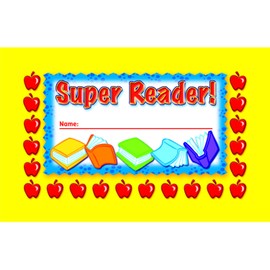 NORTH STAR TEACHER RESOURCE Super Reader Incentive Punch Cards