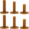 FLYTENG 6pcs Rubber Golf Tee Holders for Outdoor Sports Golf