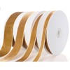 ATRBB Khaki Velvet Ribbon - 3/8 Inch Width, 10 Yards