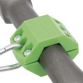 Peakworks Tool Tethering System, 1-1/16" x 1-1/4" Press Block, HDPE, Green, V8561801