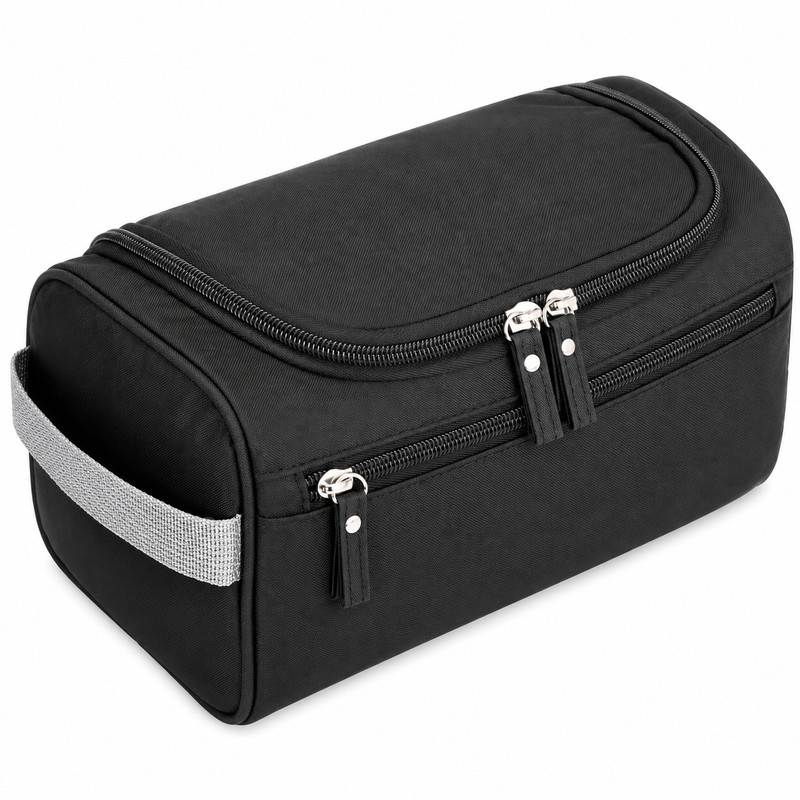Waterproof Travel Makeup Bag for Toiletries and Cosmetics – Portable