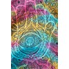 Original Kikan Tie Dye Mandala Tapestries Home Decor Wall Hanging