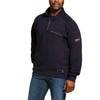 Ariat Male FR Rev 1/4 Zip Top Navy 3X-Large