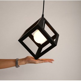 Chrasy Creative LED Pendant Light Retro Edison Hanging Ceiling Lighting for Dining Table Bedroom Living Room Kitchen 1 x E27 Max. 60 W