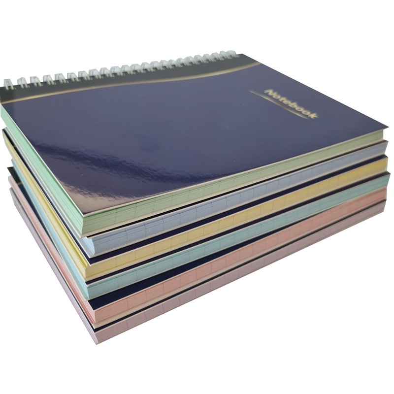 Crossbow Education Tinted A5 Spiral Bound Notebook - Dyslexia &