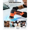"600W 6-Speed Car Buffer Polisher Waxer Kit (1.2"/2"/3") for Cars
