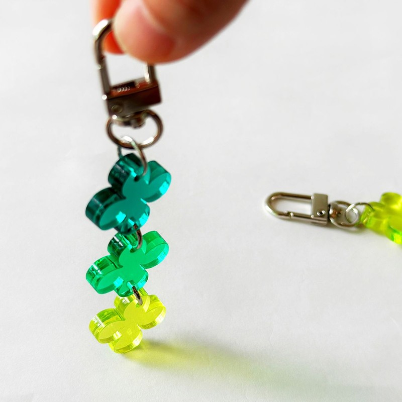 Viacraft Biacraft Four-Leaf Clover Keyring_Serience